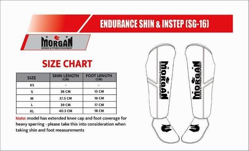 Morgan V2 Endurance Pro Shin &amp; Instep Protectors - Fitness Hero Brand new