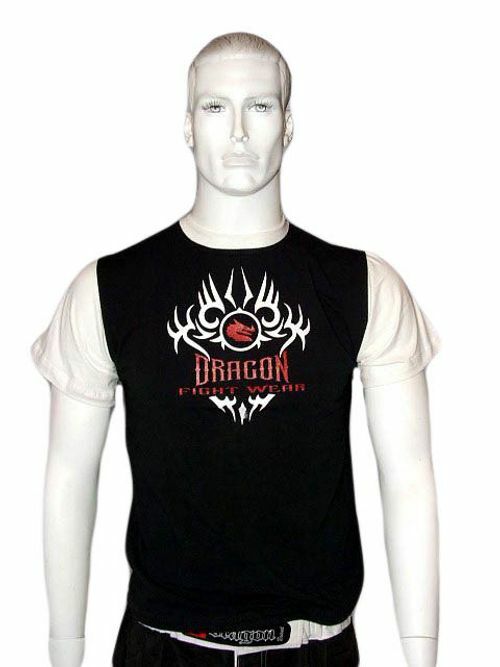 DRAGON T-SHIRT  -  BLACK - Fitness Hero Brand new