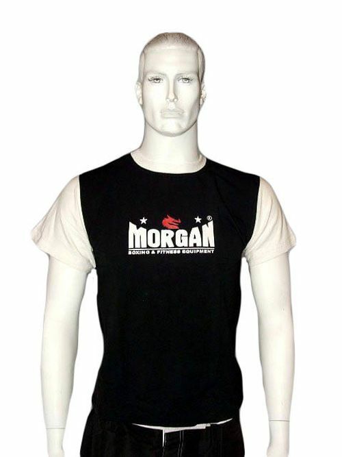 MORGAN T-SHIRT  -  BLACK - Fitness Hero Brand new