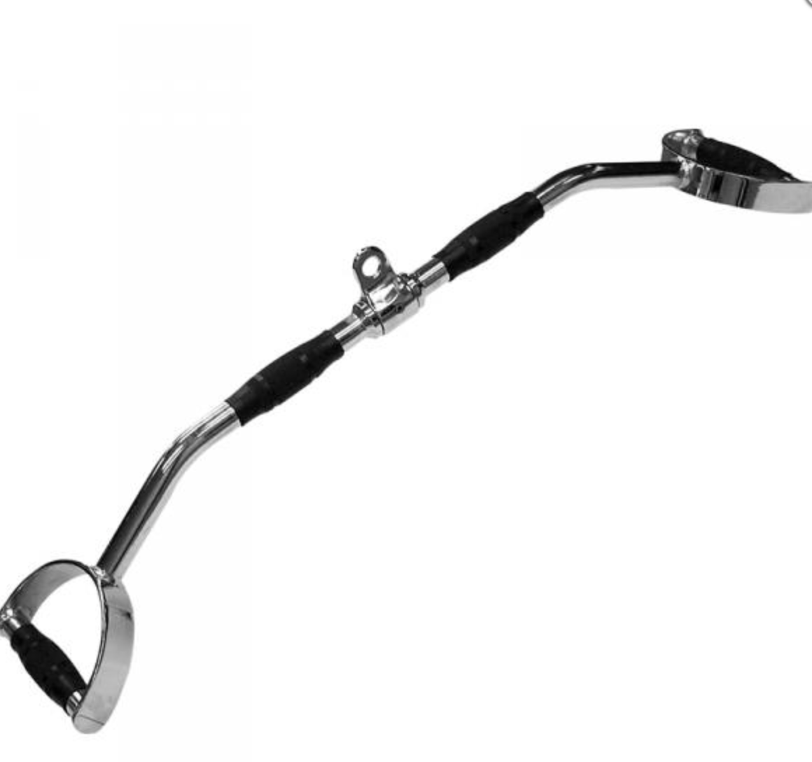 Wide Grip D Pro Bar 38&quot; - Cable Attachment - Fitness Hero Brand new