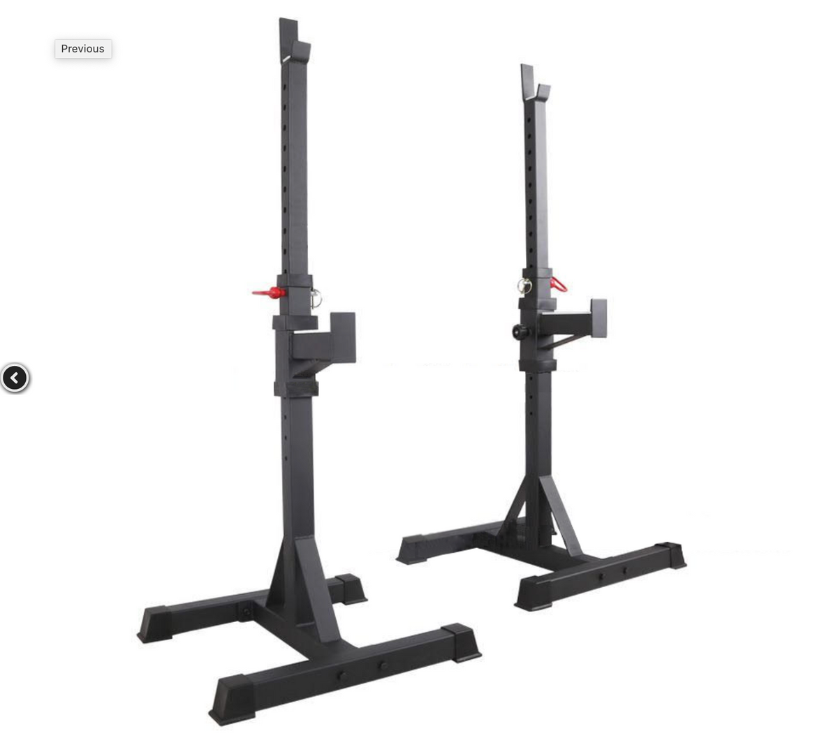 Portable Squat Rack Commercial Grade - 600kg Max Load - Fitness Hero Brand new