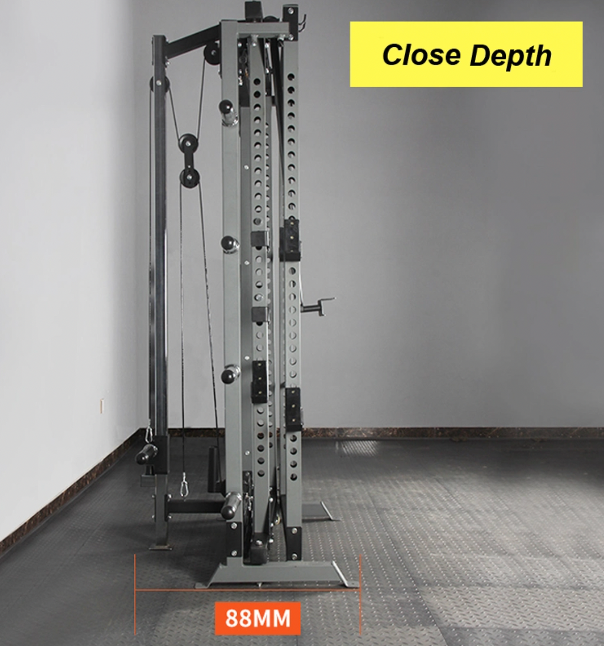 Save Space With The Reload Max All In One Folding Power Rack