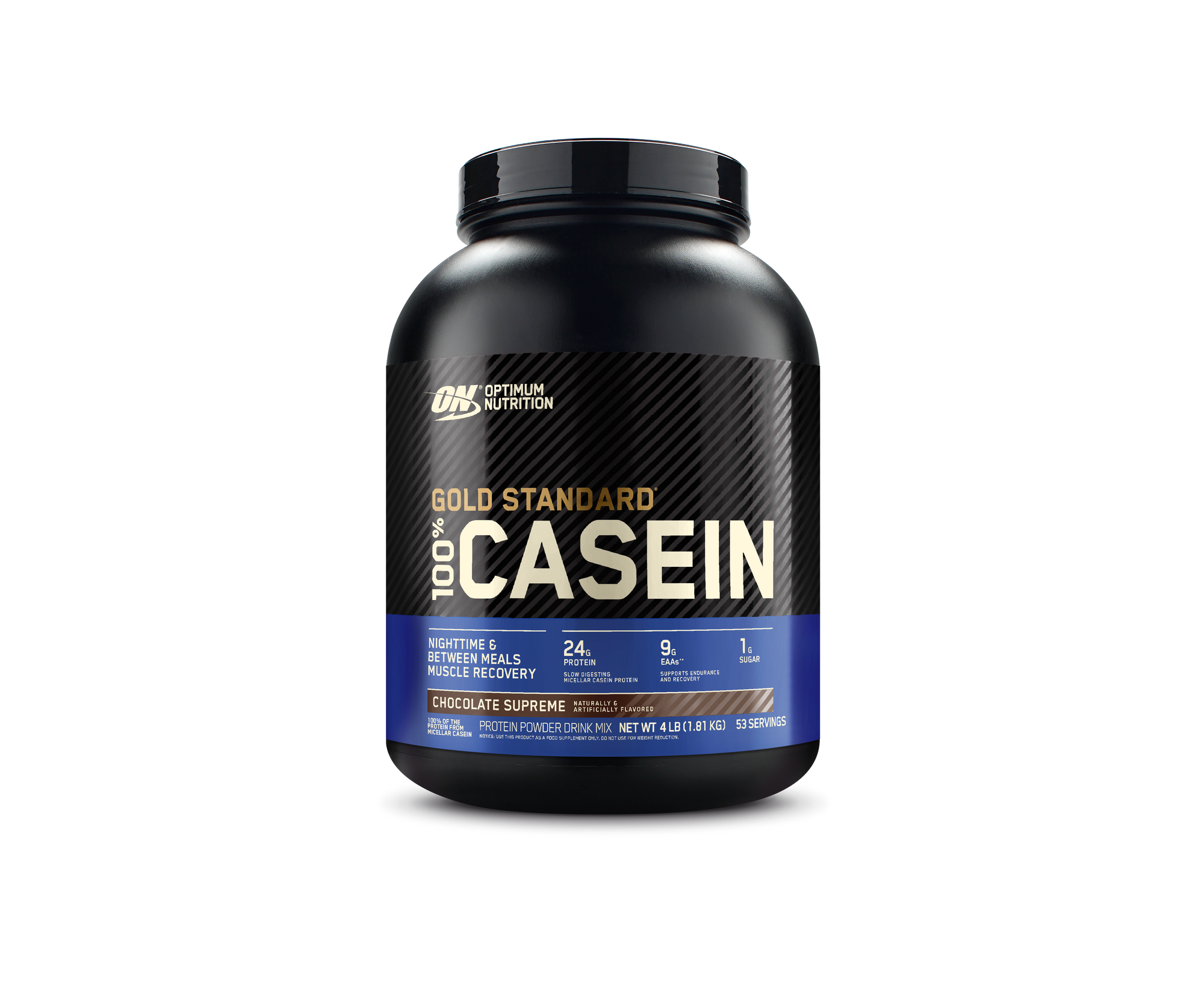 Fitness Hero Presents, 100% Casein Gold Standard protein by Optimum Nutrition. It contains ultra pure micellar Casein protein that will assist you in muscle growth