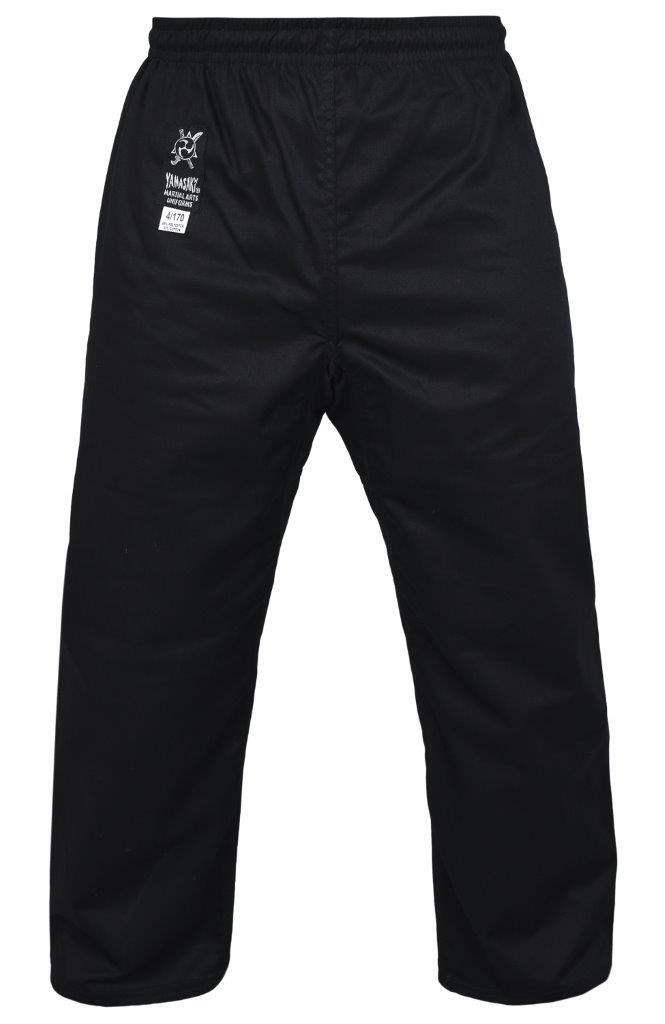 Yamasaki Pro GI Martial Arts Pants | Black [10oz] - Fitness Hero Brand new
