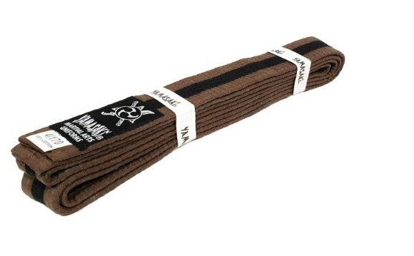 Yamasaki Coloured Striped Martial Arts Belts | All Colours - Fitness Hero Brand new