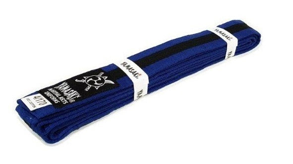 Yamasaki Coloured Striped Martial Arts Belts | All Colours - Fitness Hero Brand new