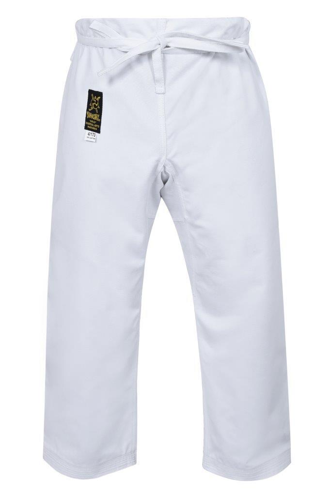 Yamasaki Gold GI Martial Arts Canvas Pants | White [14oz] - Fitness Hero Brand new
