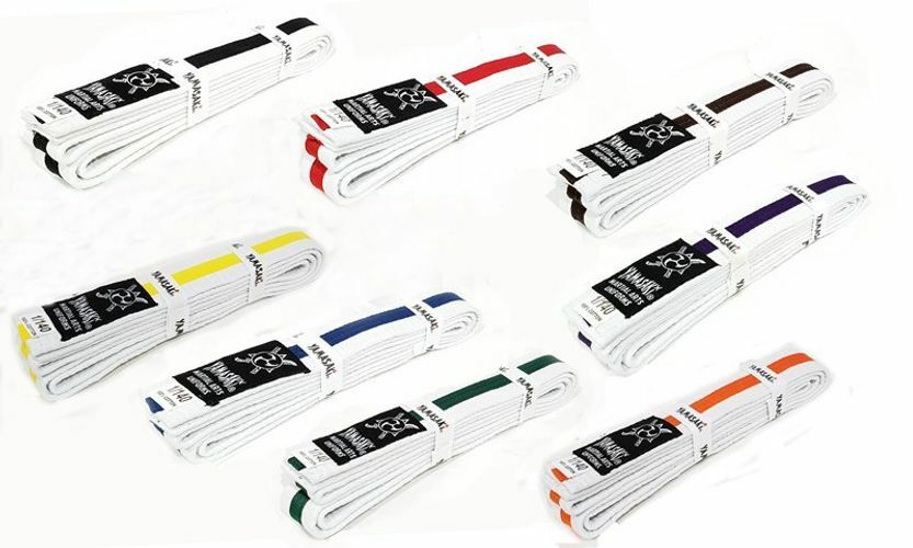 Yamasaki Deluxe White Martial Arts Belts | All Colours - Fitness Hero Brand new