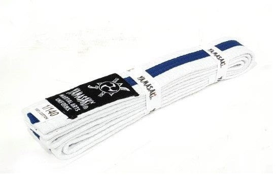 Yamasaki Deluxe White Martial Arts Belts | All Colours - Fitness Hero Brand new