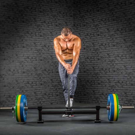Deadlift Bar Jack | Arrives Mid September - Fitness Hero Brand new