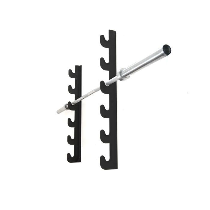 Wall Mounted Barbell Gun Rack - 6 Bar - Fitness Hero Brand new