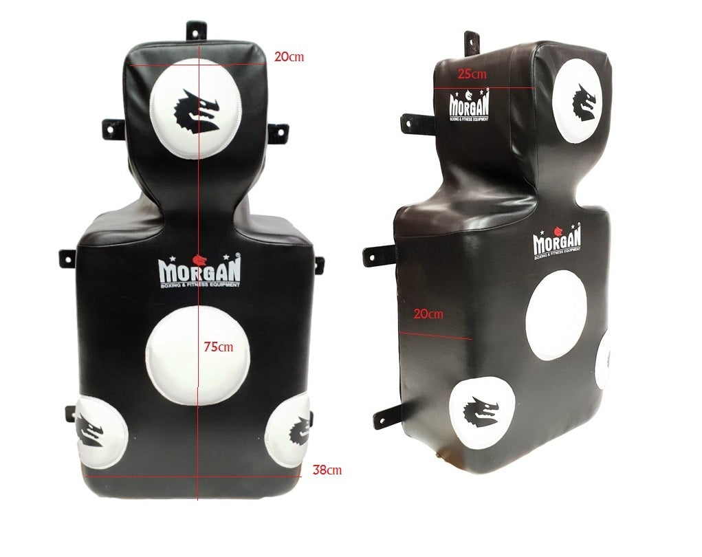 Measurements of the punch pad target 