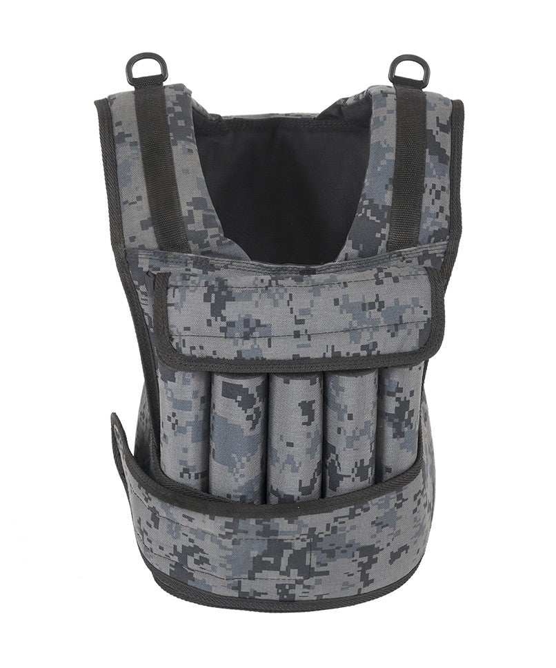 FitClub Tactical Camo Body Weight Vest | 20kg - Fitness Hero Brand new