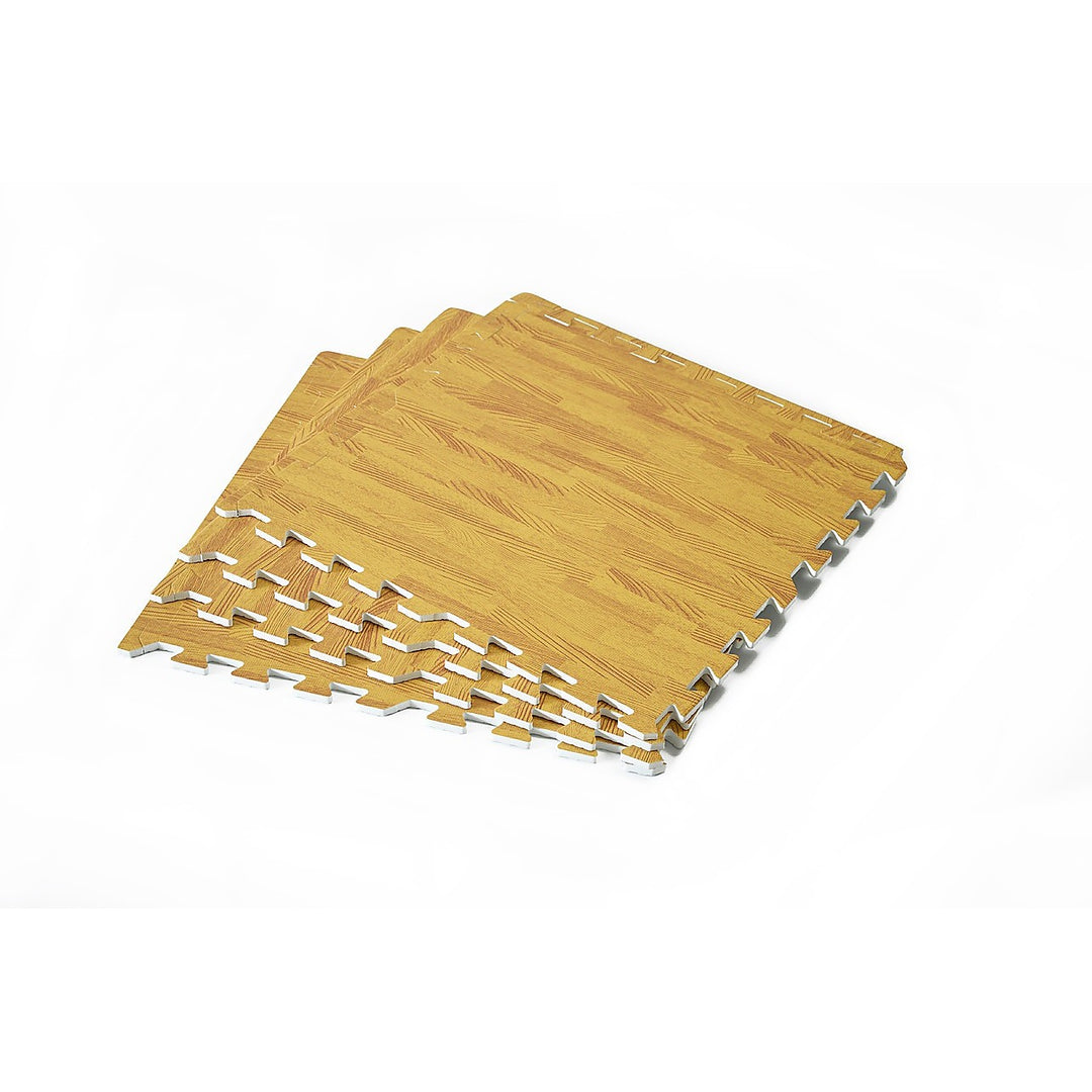Eva Foam | Gym Flooring Puzzle Mats - Wood Style - Fitness Hero Brand new